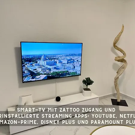 Apartment Lombardi - Terrasse, Babybett, Doppelbett, Waschmaschine, Ruhige Lage Offenbach am Main