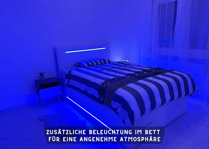 Lombardi - Terrasse, Babybett, Doppelbett, Waschmaschine, Ruhige Lage Apartman *