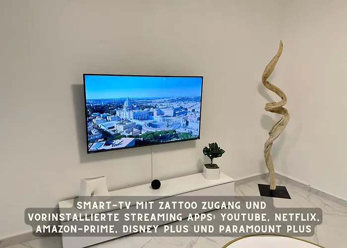 Apartman Lombardi - Terrasse, Babybett, Doppelbett, Waschmaschine, Ruhige Lage Offenbach am Main