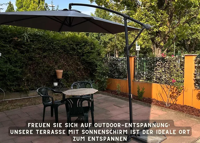 Apartman Lombardi - Terrasse, Babybett, Doppelbett, Waschmaschine, Ruhige Lage Offenbach am Main